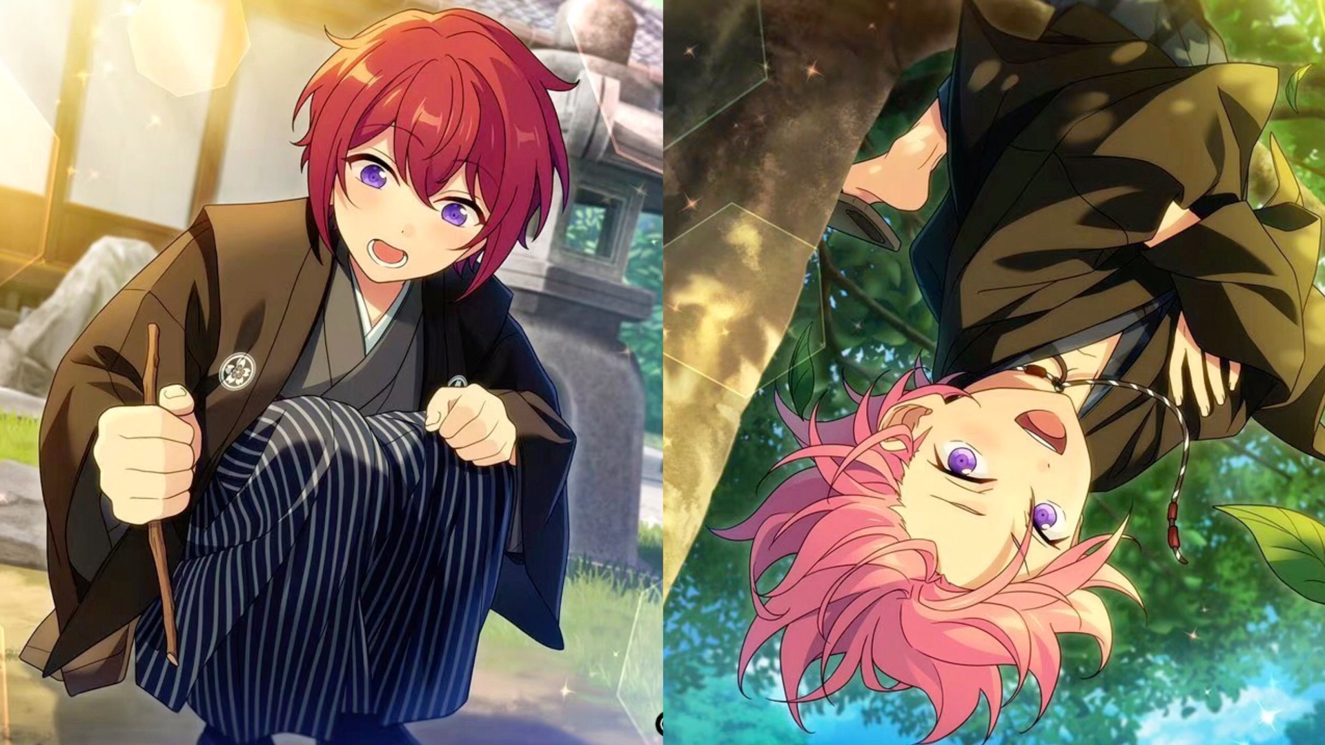 【偶像梦幻祭】朱樱司×樱河琥珀 双樱的八周年one with one合唱