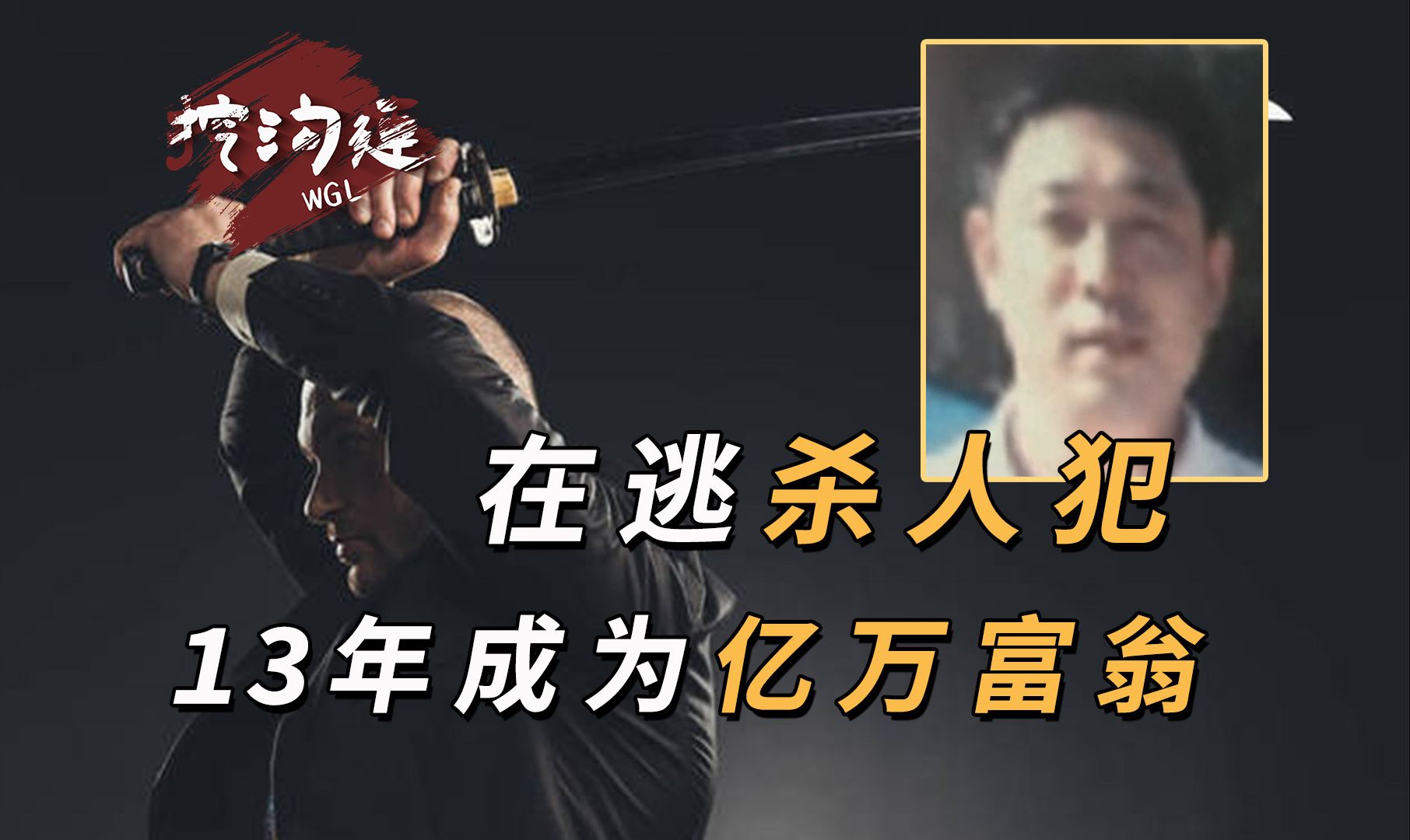 在逃13年杀人犯,竟成亿万富翁,还去慰问军队,直接暴露被擒!哔哩哔哩bilibili