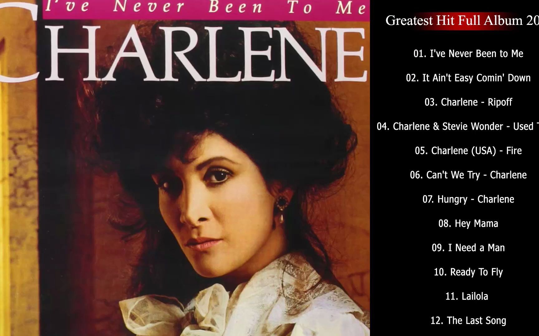 夏琳 美国r&b歌手 charlene greatest hits playlist - the best