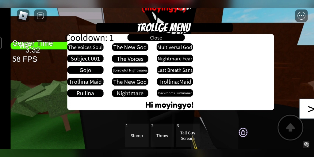 roblox tc/trollge convention 出这些,自带价.
