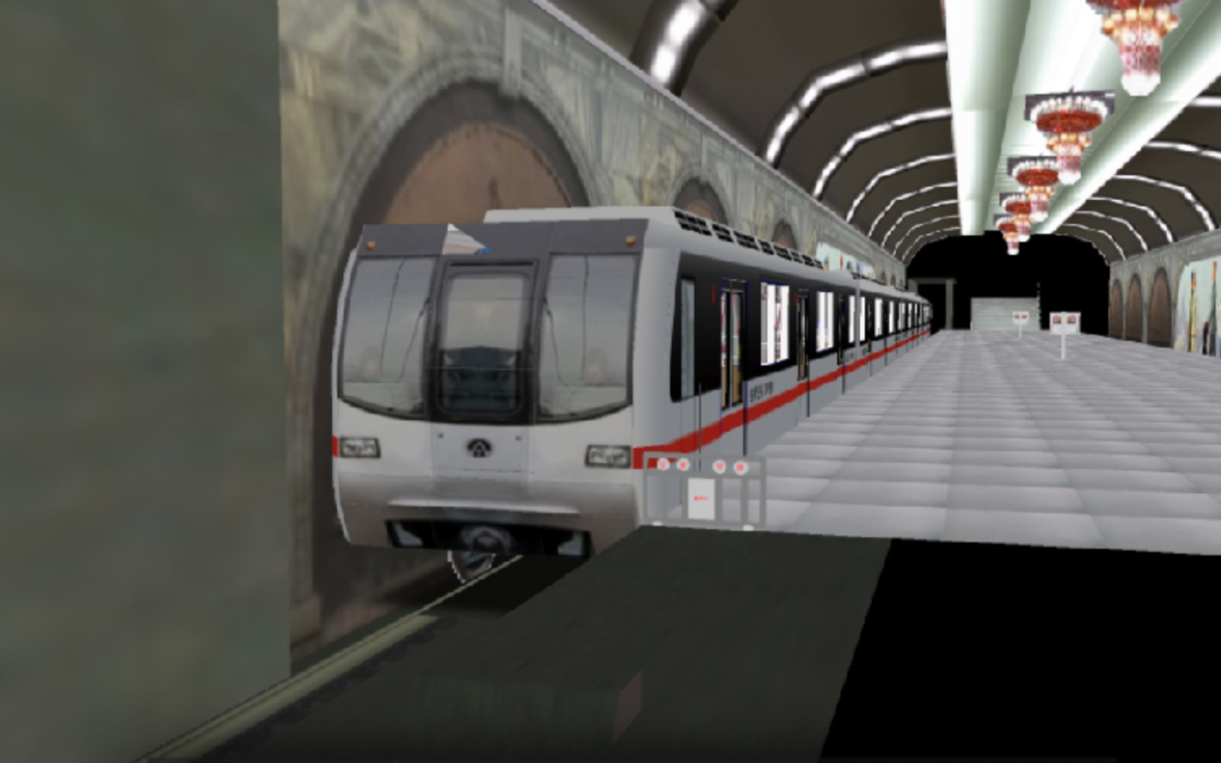 《世界最深的地铁》 hmmsim2 平壤地铁千里马线 复兴→红星 全程第一