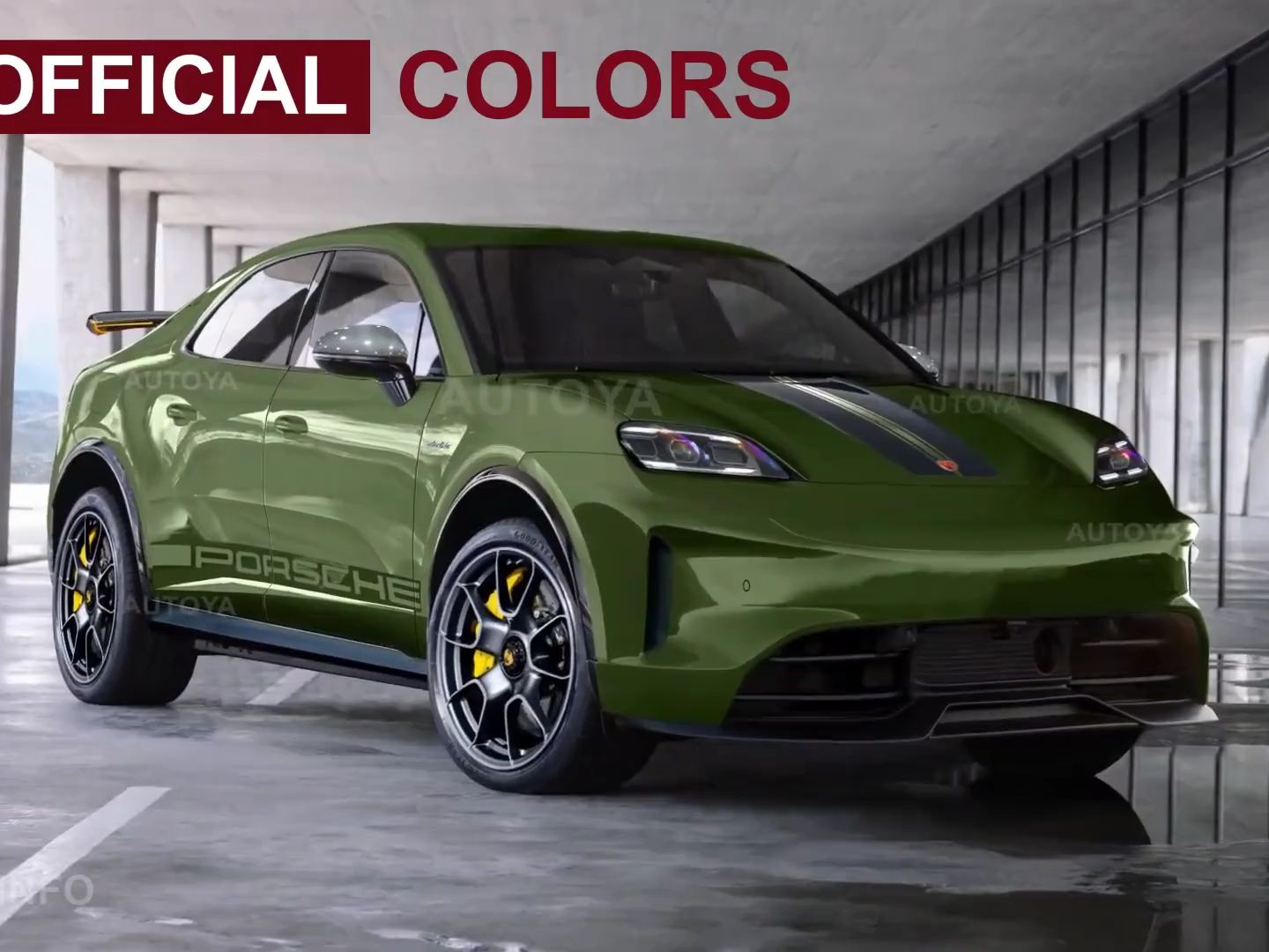 2024保时捷macan ev turbo s 首次亮相外观和内饰