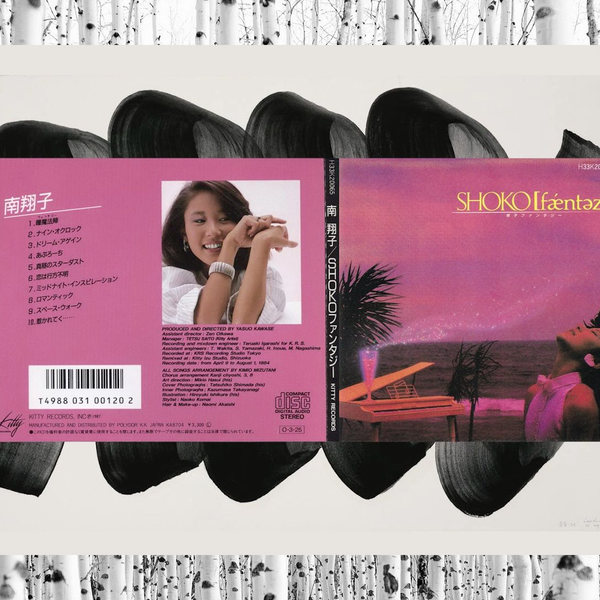 1987年 3300円盤 CD 南翔子 SHOKOファンタジー /水谷公生 芳野藤丸