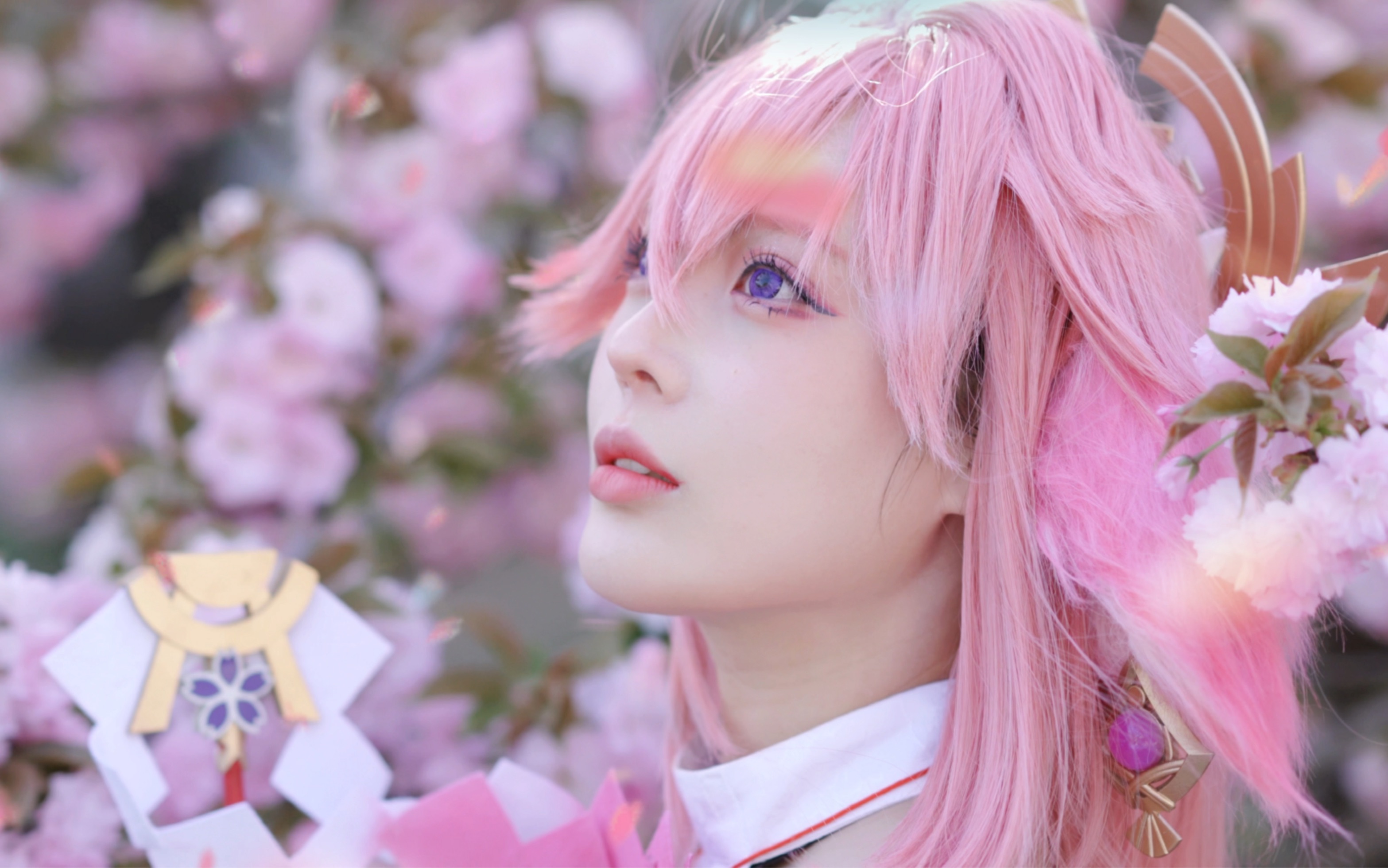 原神八重神子cos(1711ω1117)17王者滤镜