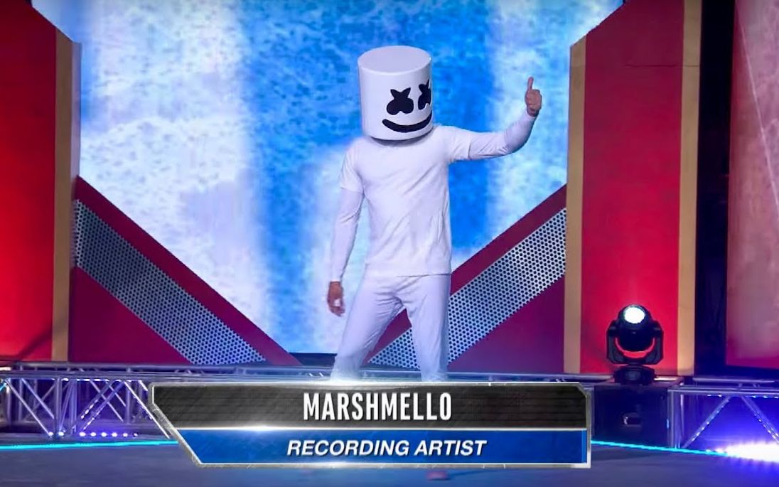 [图]【Marshmello】OMG！棉花糖参加美国忍者勇士（闯关节目）一站到底！厉害了我的糖！