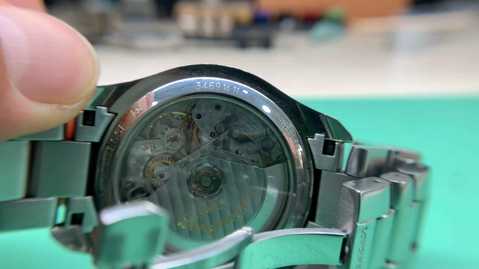 浪琴7750机芯保养_哔哩哔哩_bilibili