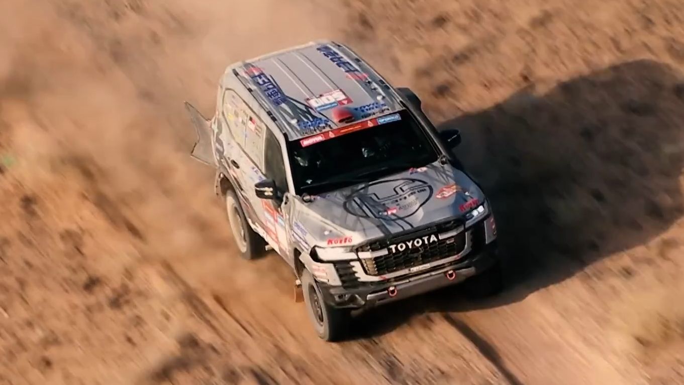 tlc官方影片|丰田汽车车身拉力车队 tlc|2024年达喀尔拉力赛汇编|搬运