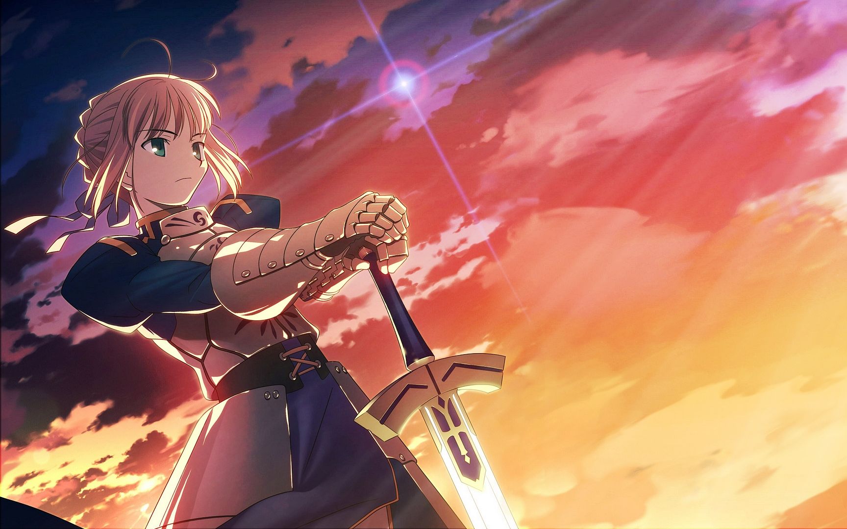 倔强的让人心疼,saber我的骑士王