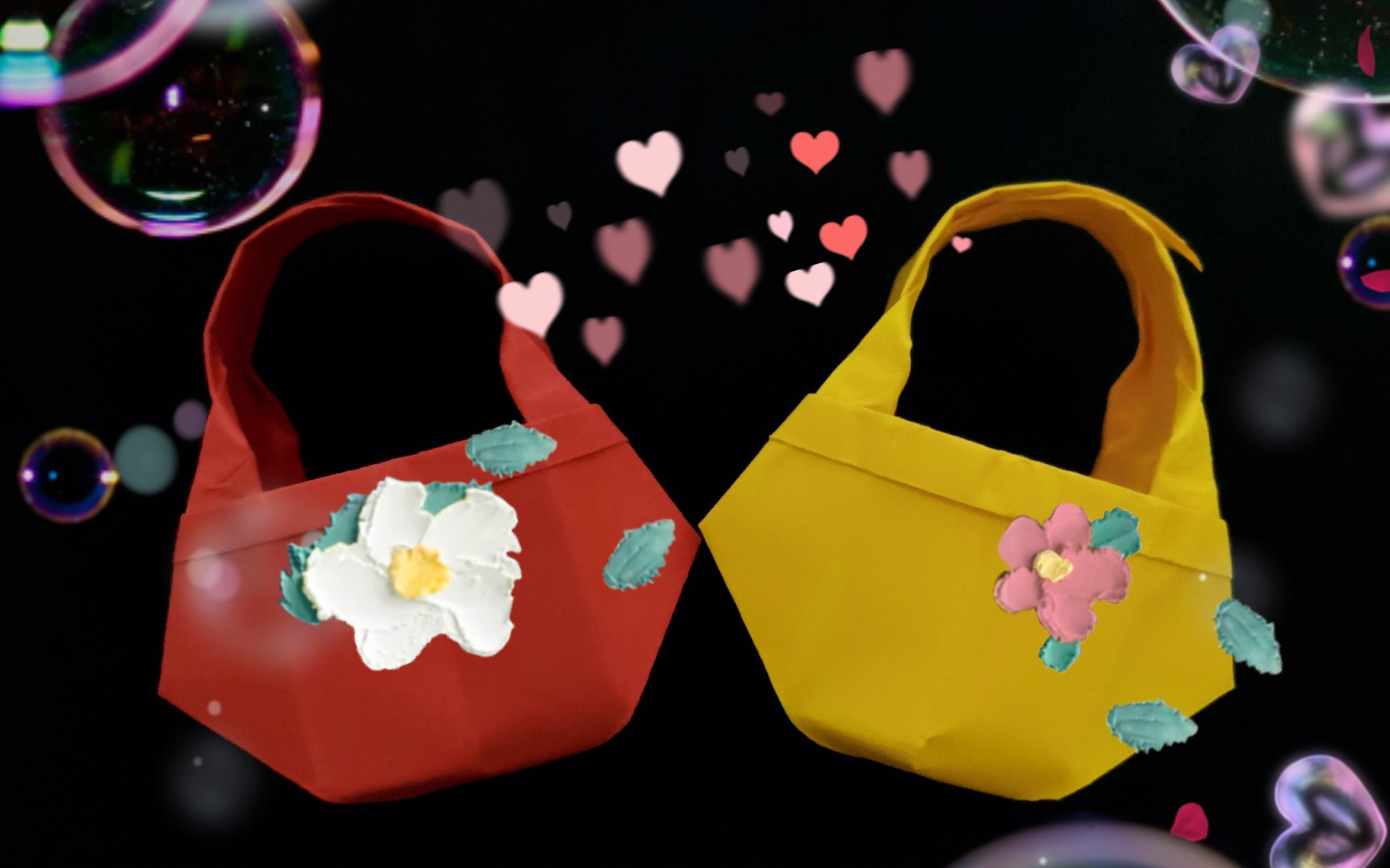 【折纸】小篮子的折纸教程