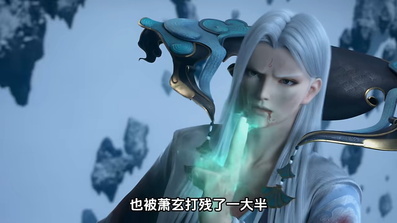 斗破苍穹:萧炎的祖先萧玄有多强?曾一拳将魂天帝打到自闭?