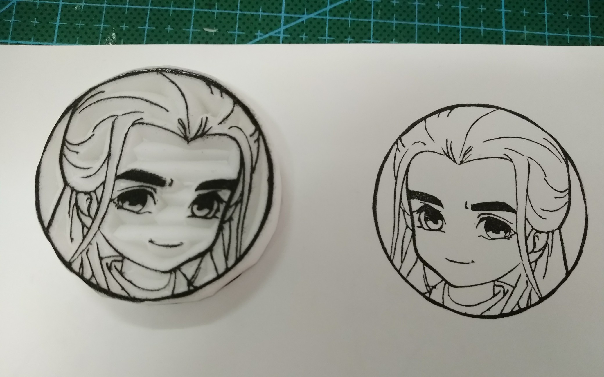 【橡皮章】【镇魂】一只圆圆的面面