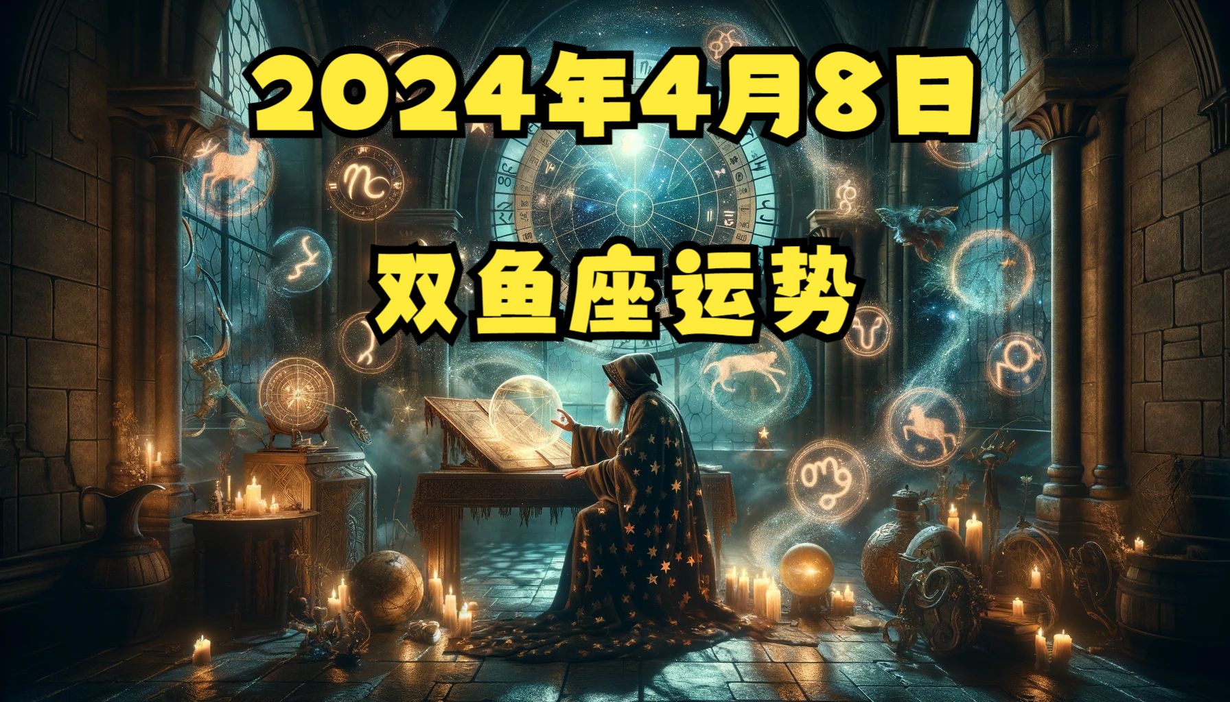 2024年4月8日的双鱼座运势