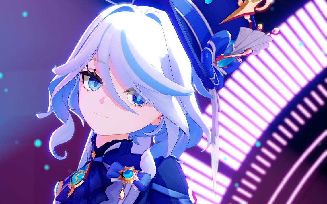 【mmd】芙宁娜/芙卡洛斯/芙芙/原神/no.1 honeyworks/4k