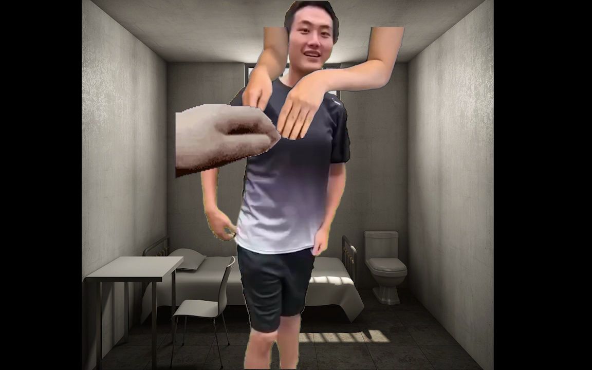 在牢内被抚摸了某个地方的山泥若