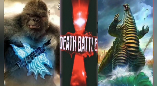 生死决斗,战斧金刚vs雷德王(哥斯拉vs奥特曼)