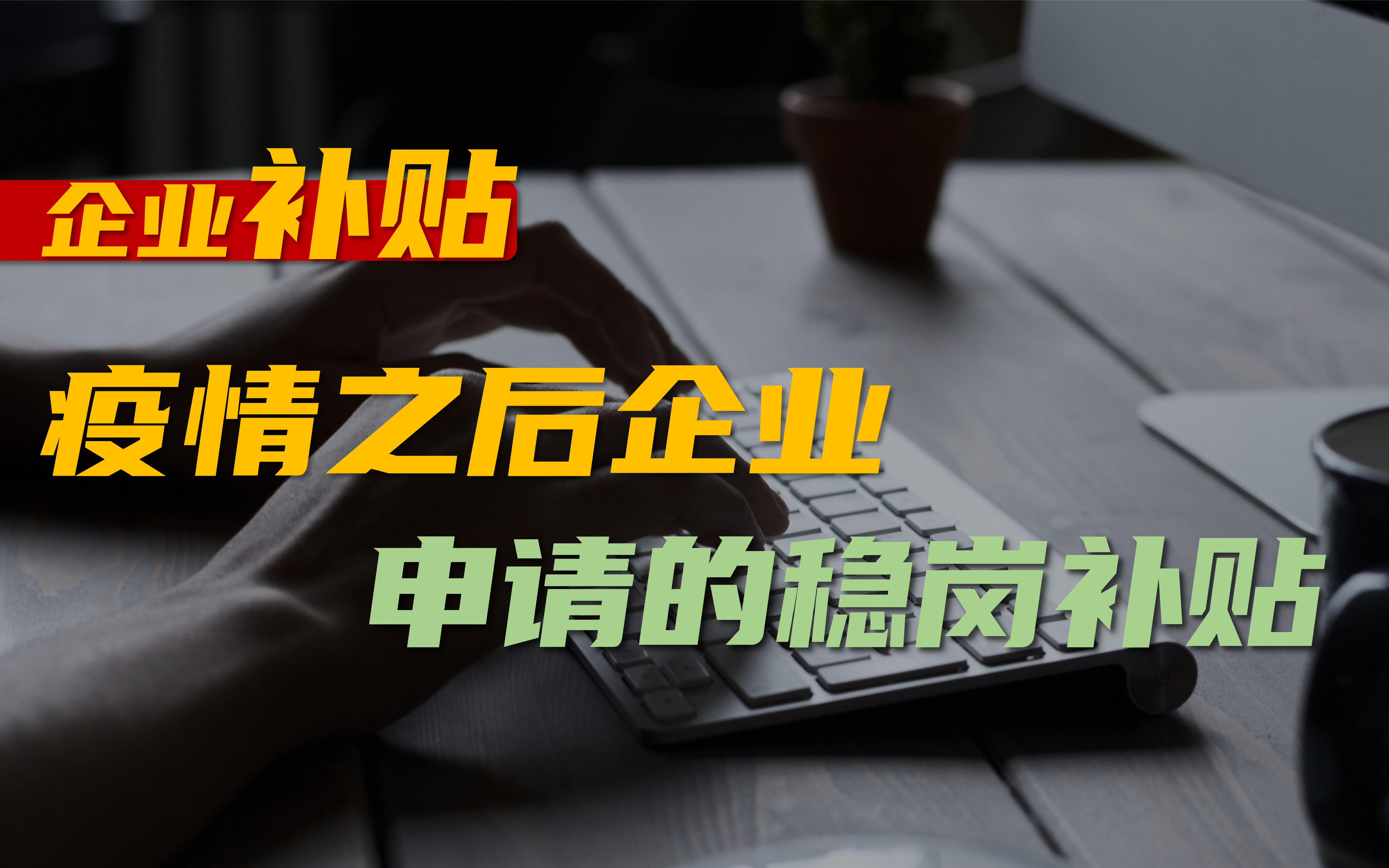 企业稳岗补贴申请实操演示哔哩哔哩bilibili