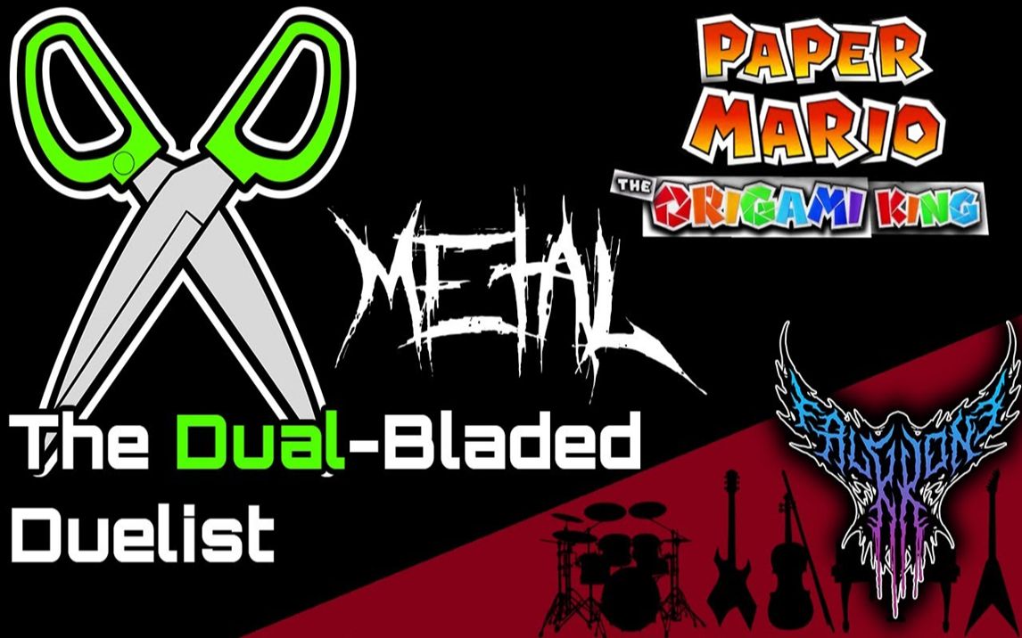 [图]Paper Mario: The Origami King - The Dual-Bladed Duelist 【Intense Symphonic Metal