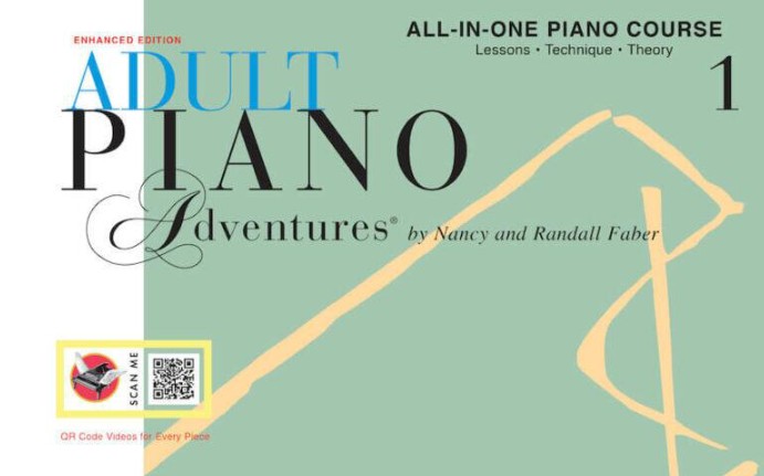 [图]【自用】菲伯尔成人钢琴教程1-配套视频 Adult Piano Adventures Course Book 1