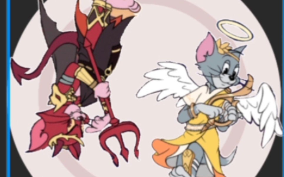 苦巧克力装饰 [猫和老鼠/恶魔汤姆/天使汤姆]