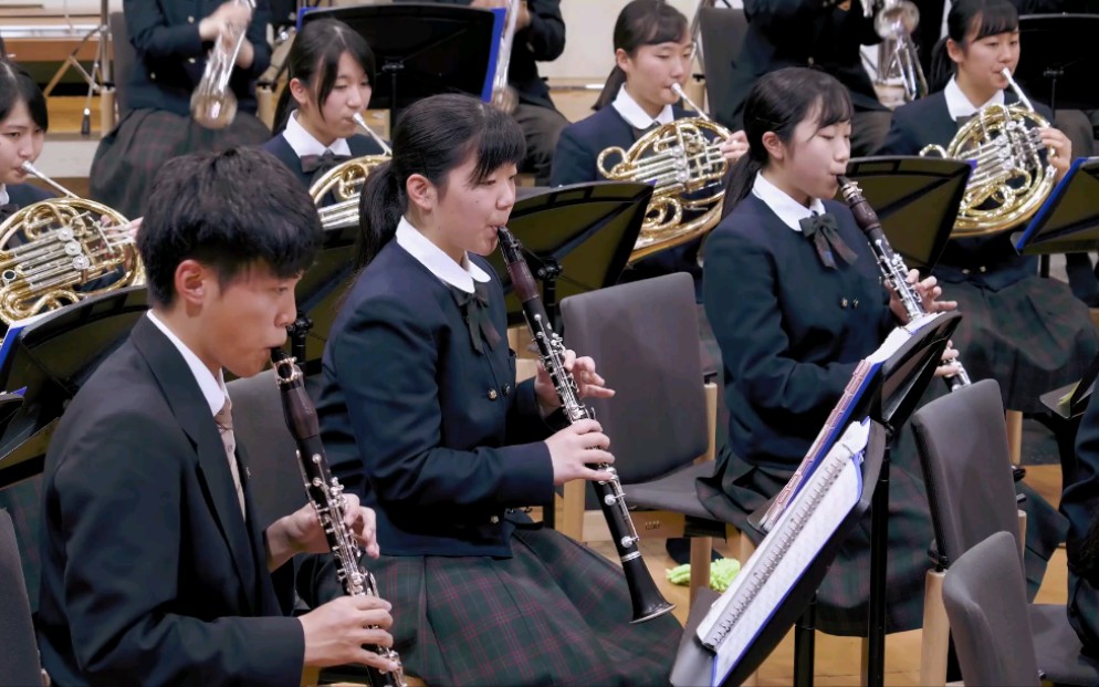 【吹奏乐】大阪桐荫高等学校吹奏乐部 行進曲「道標の先に」 2019年度