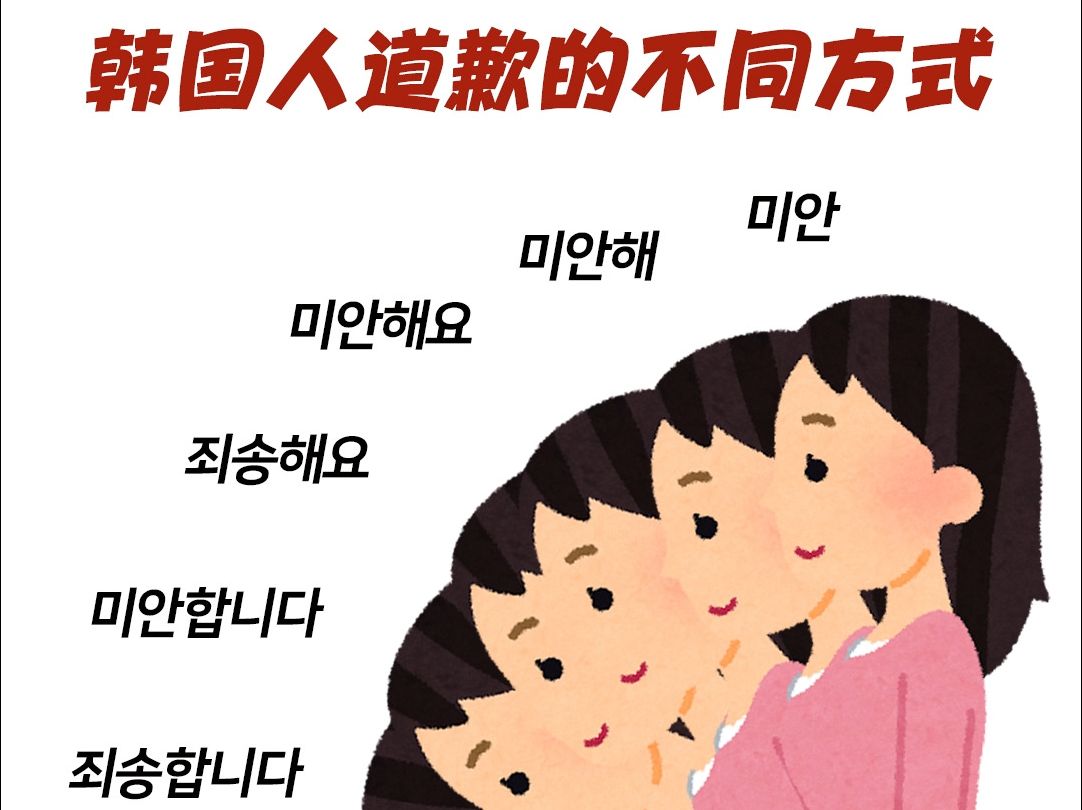 韩国人道歉的100种方式