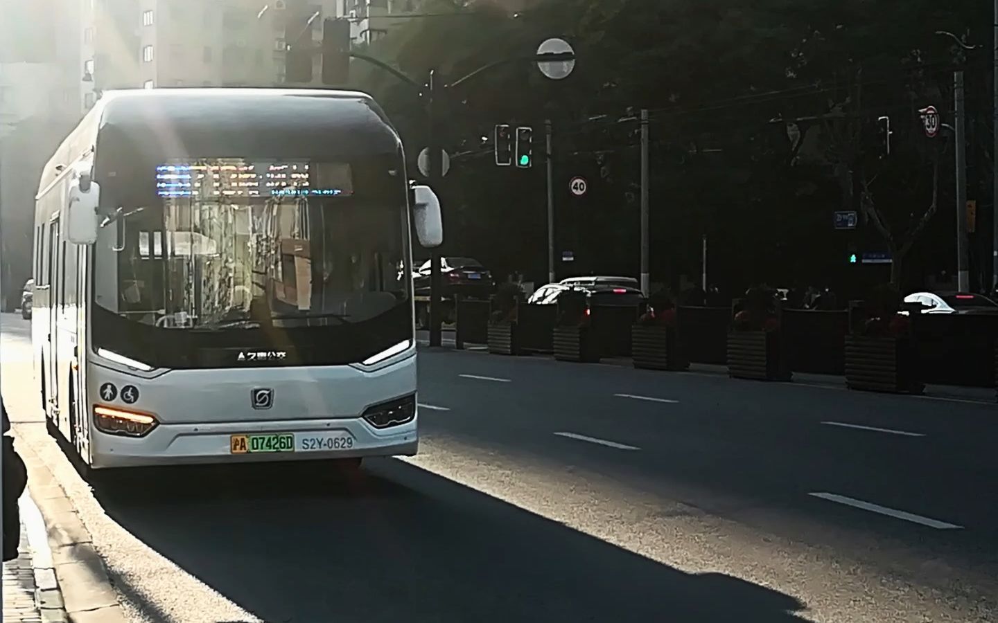 【上海公交】巴士五公司713路s2y(申沃iev12)车内运行实录