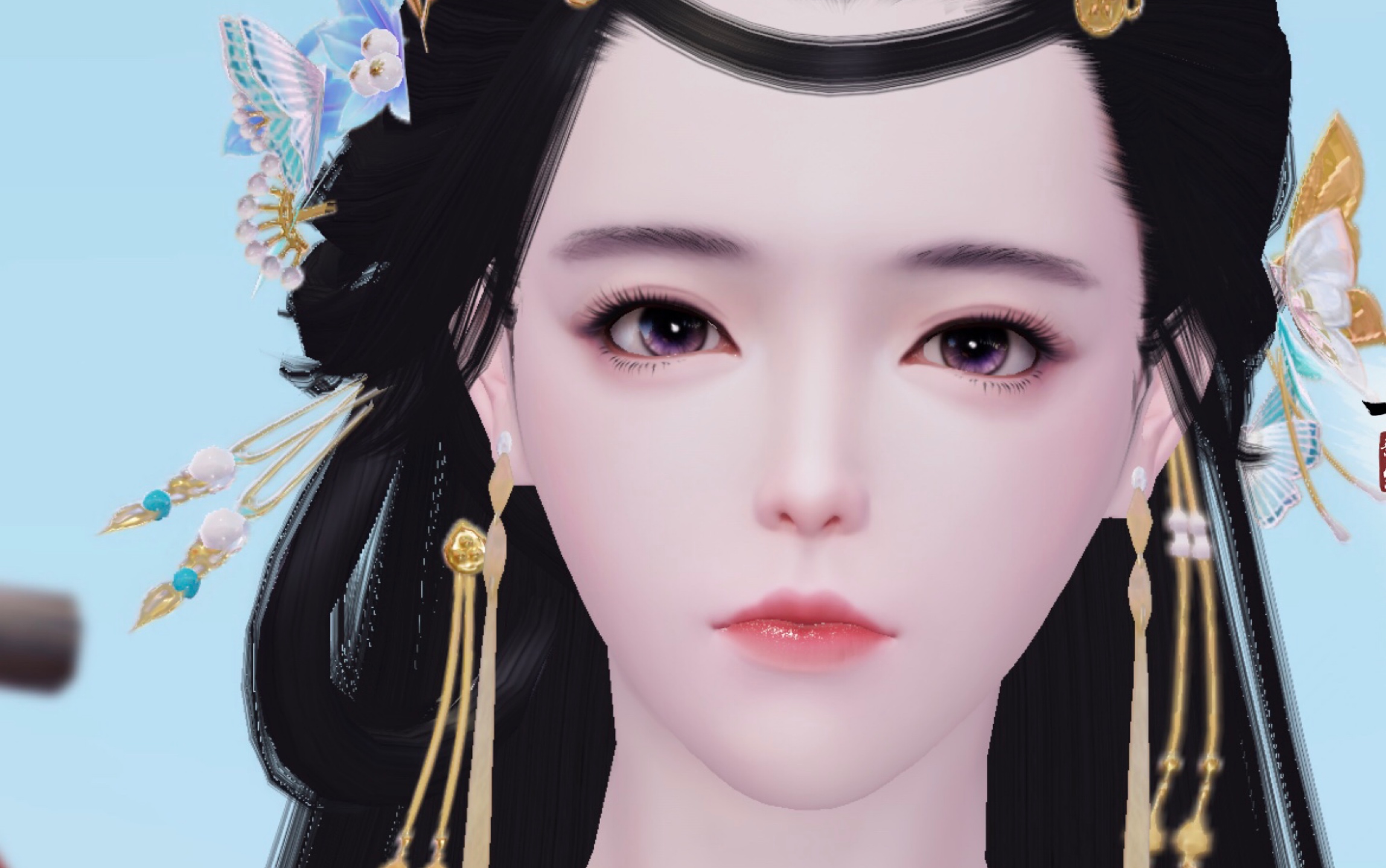 一梦江湖成女捏脸(珊瑚寒)