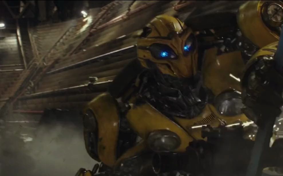 大黄蜂一个可爱的战士