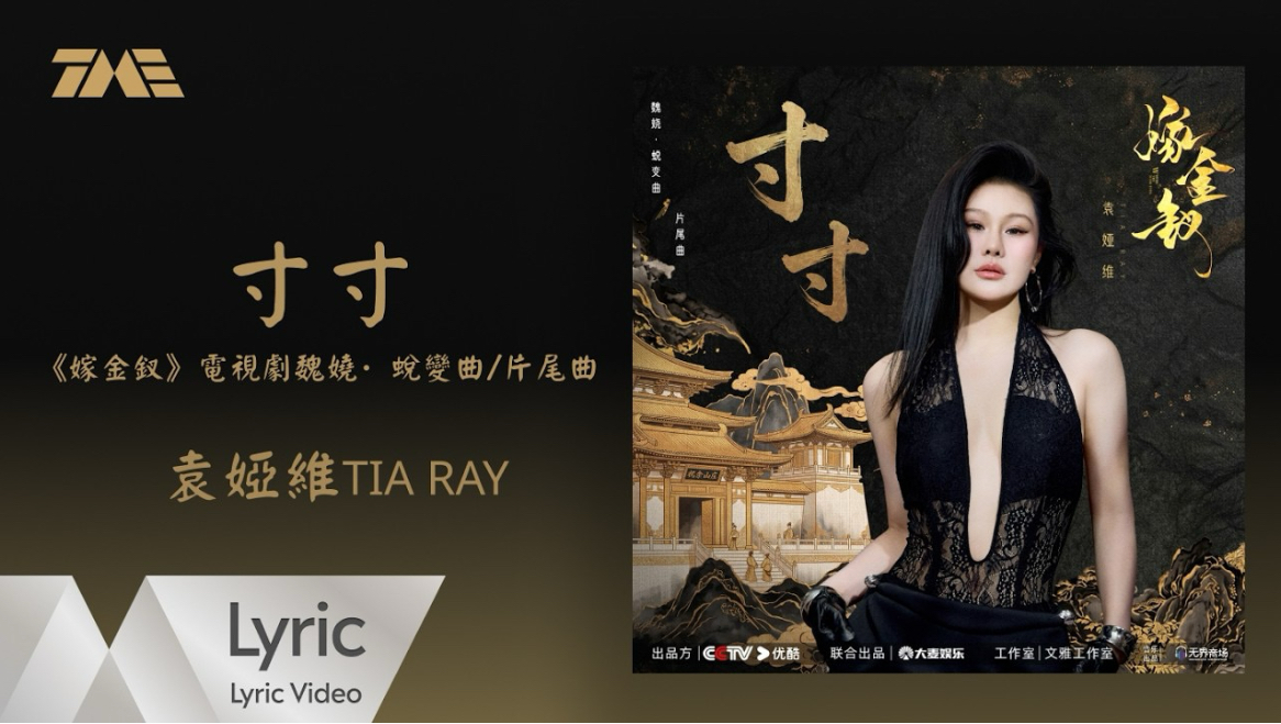【4K】袁娅维《寸寸》官方版动态歌词MV（电视剧《嫁金钗》魏娆·蜕变曲/片尾曲）
