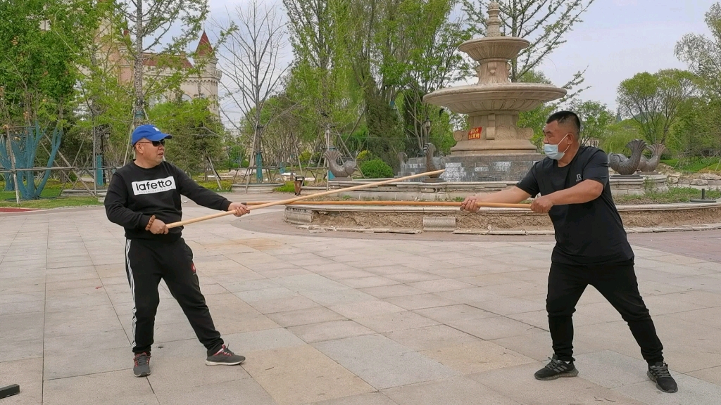沈阳壳子棍大成拳太极推手