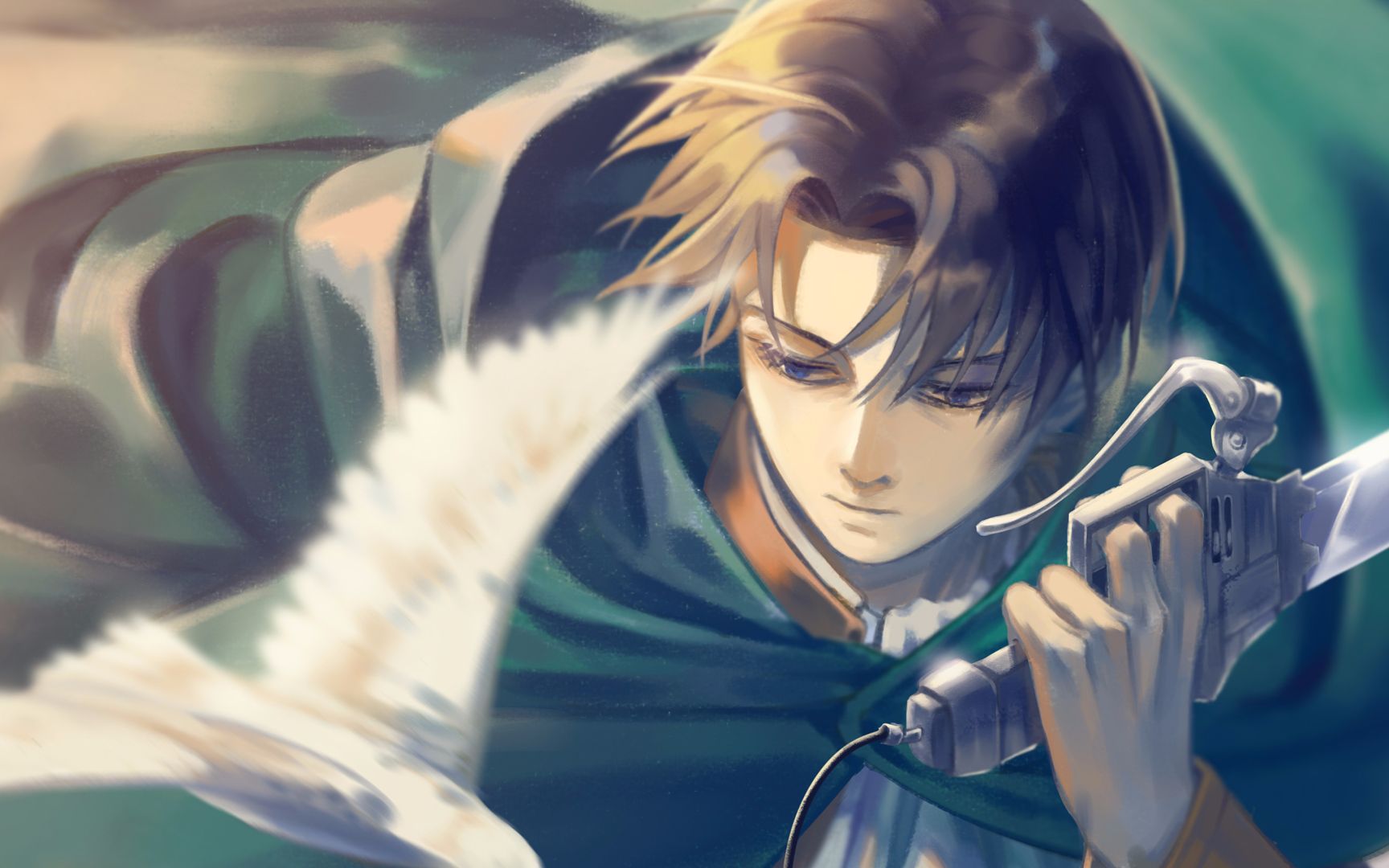 珂雷板绘上色祝利威尔兵长生日快乐