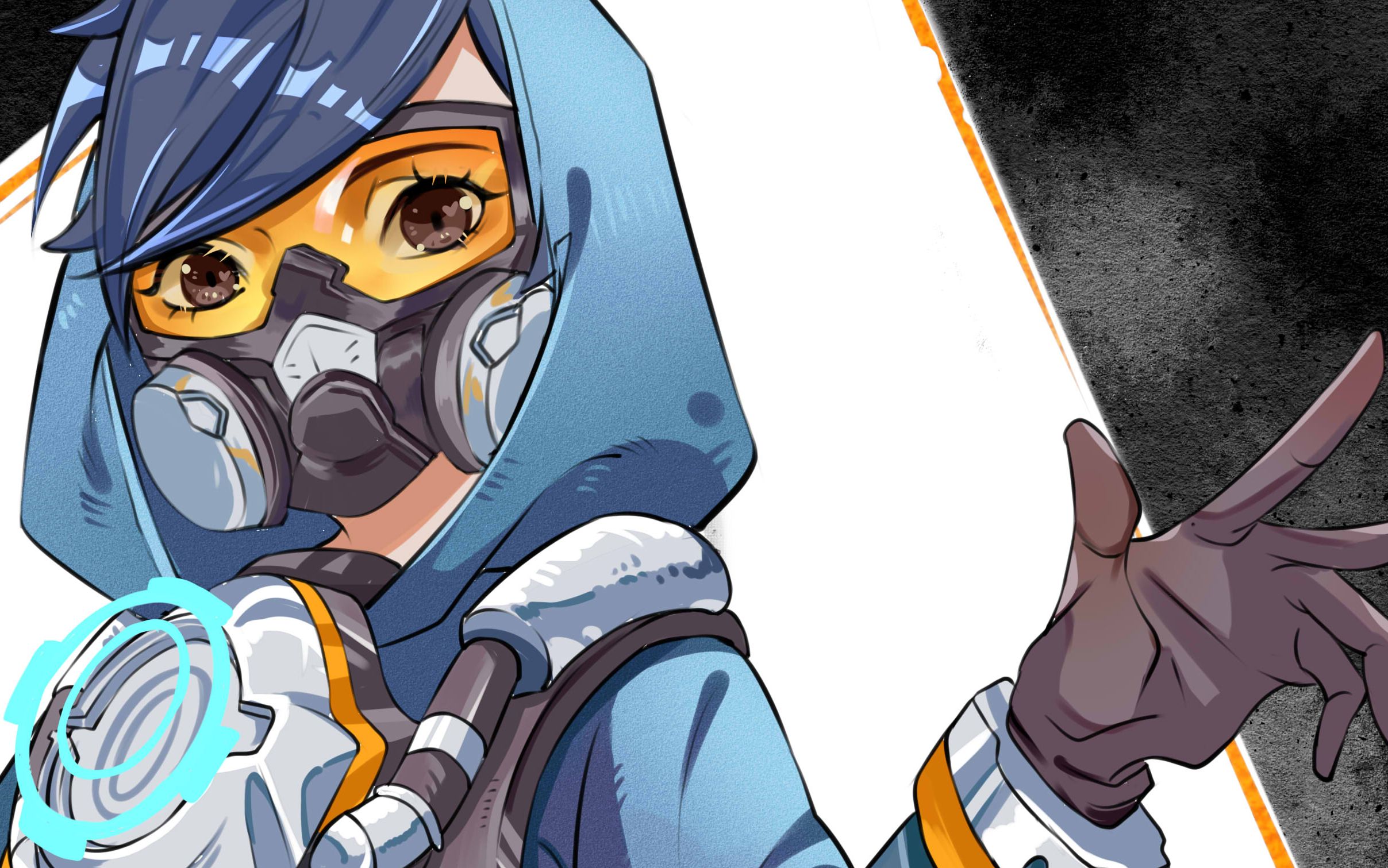 【过程】【守望先锋】猎空,可爱,想