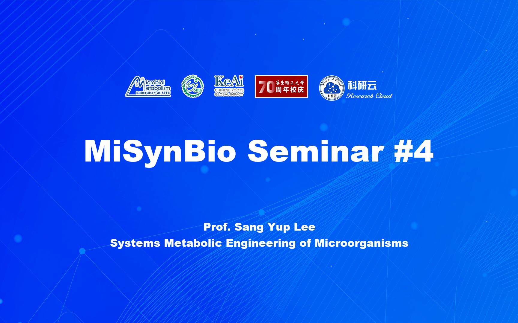 20221101韩国KAIST化学与生物分子工程Sang Yup LeeSystems Metabolic Engineering of Microo...哔哩哔哩bilibili