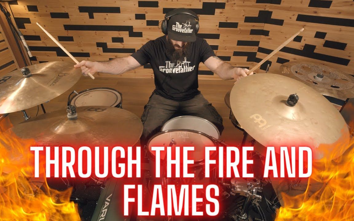 [图]鼓暴打 鼓翻打 | Dragonforce 经典THROUGH THE FIRE AND FLAMES