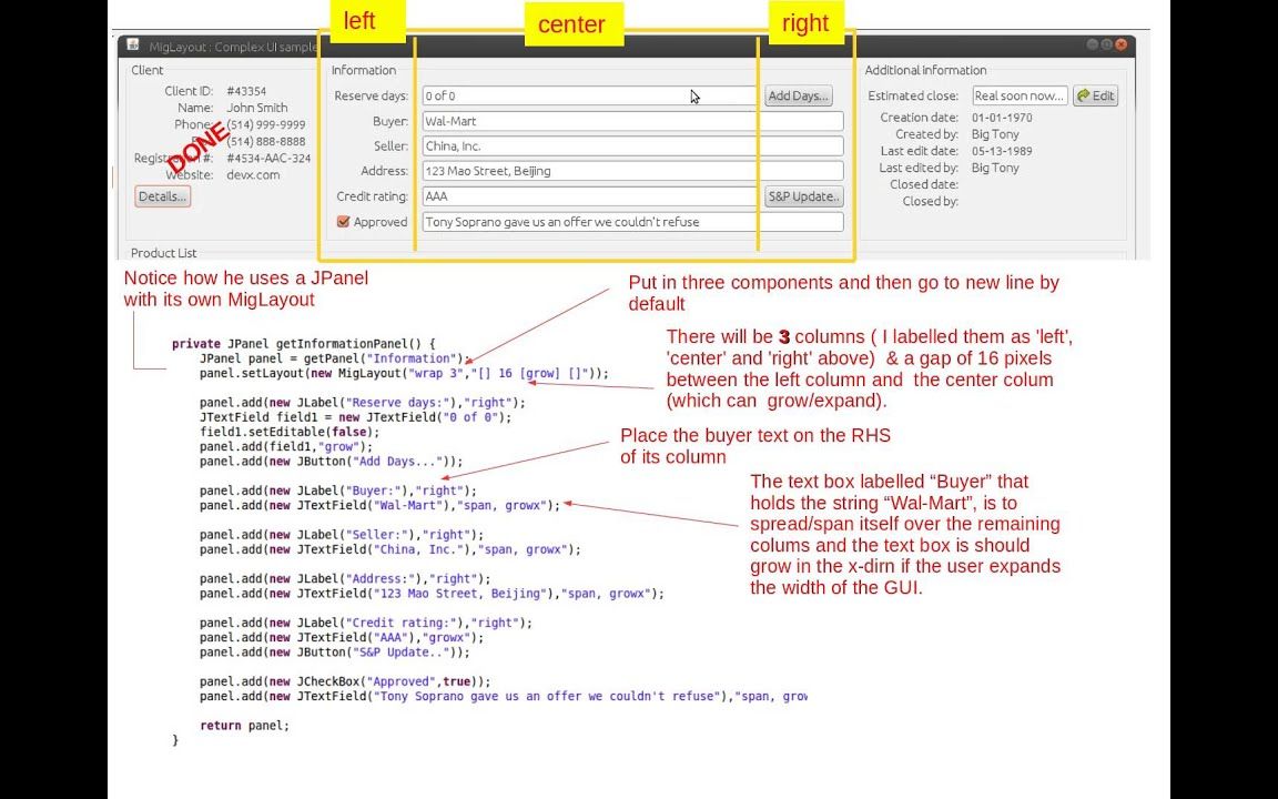 [图]【Java】【搬运】MigLayout Manager - How to Build GUI #3【PD】