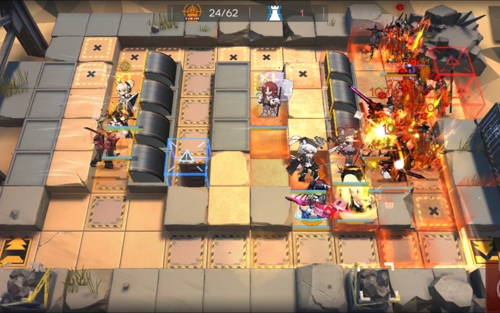 明日方舟危机合约《风蚀高地》18级简易打法_哔哩哔哩 (゜-゜)つロ