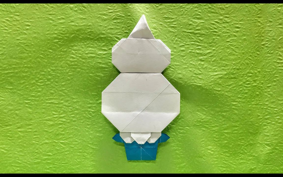 【origami instructions】迷你冰寶可夢摺紙教程origami pokemon