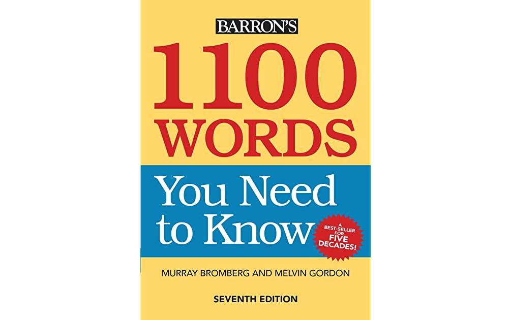 [图]Week 1 of Barron's 1100 Words You Need to Know 巴朗 你应该知道的1100个单词 第一周