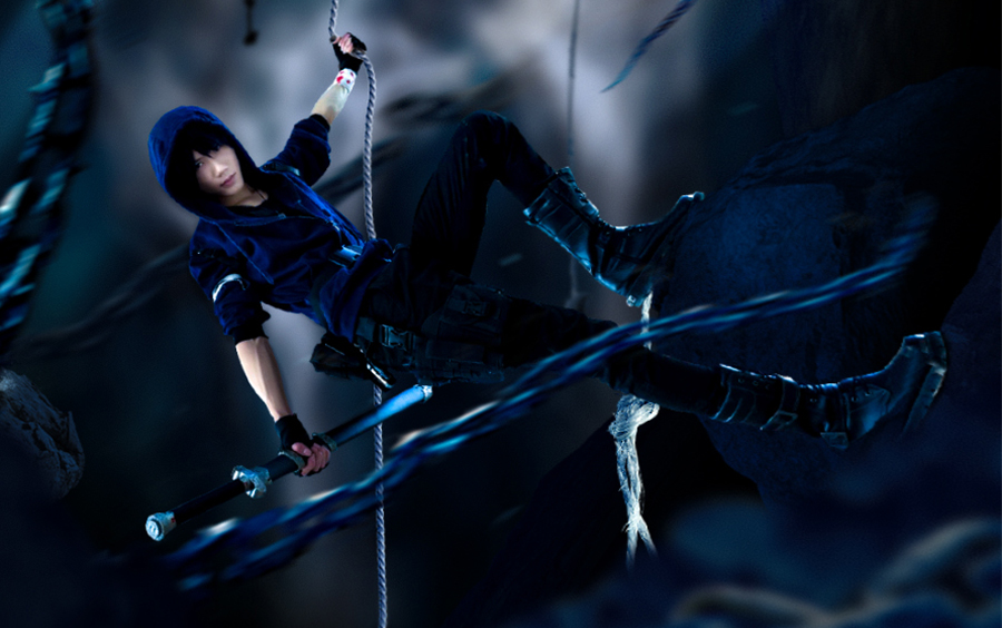 【齐羽】cos后期翻车日志 盗墓笔记·张起灵 图侵删