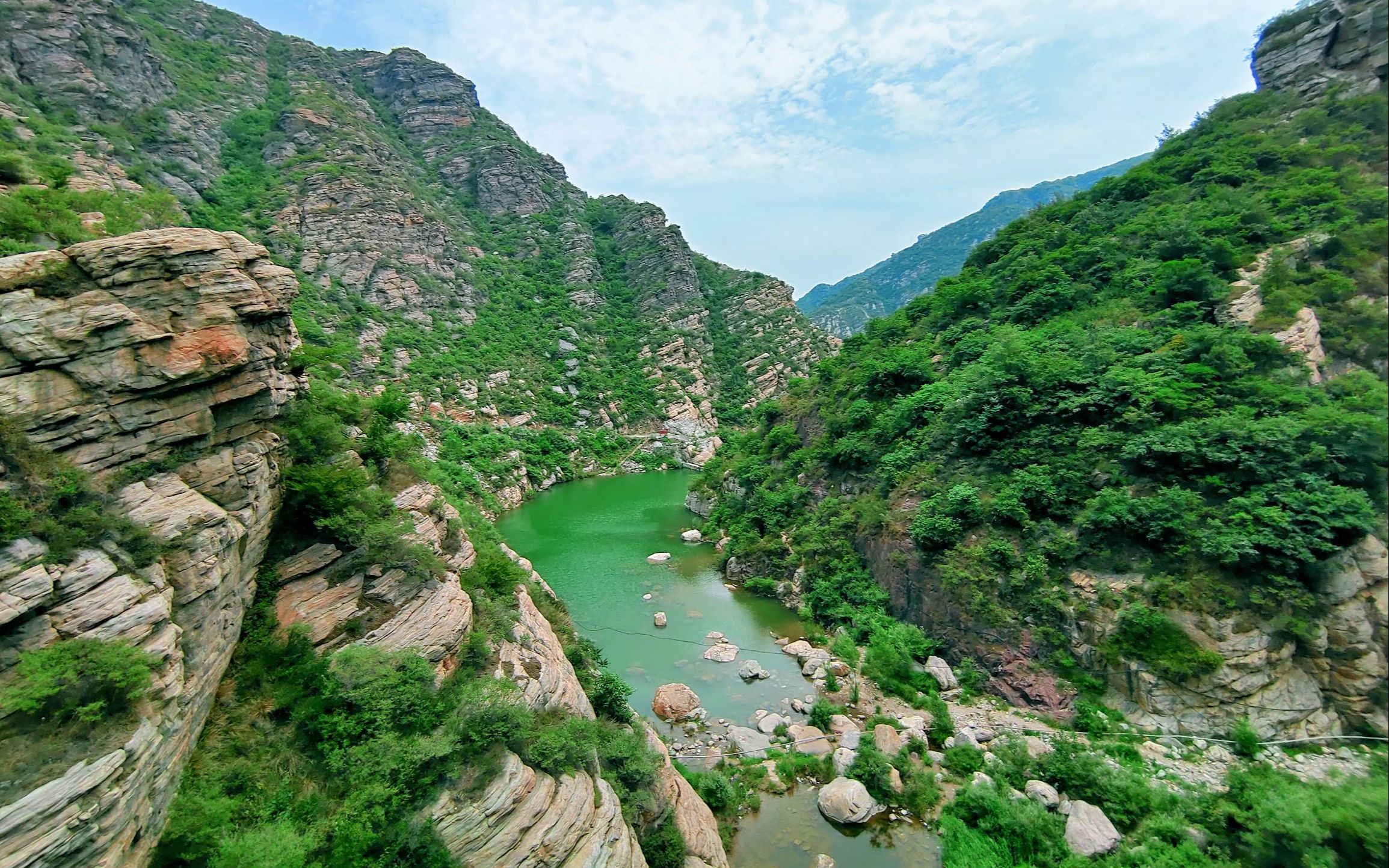 嵩山大峡谷(下—嵩山之阴奇石林立,石崖绝壁山水绚丽_哔哩哔哩