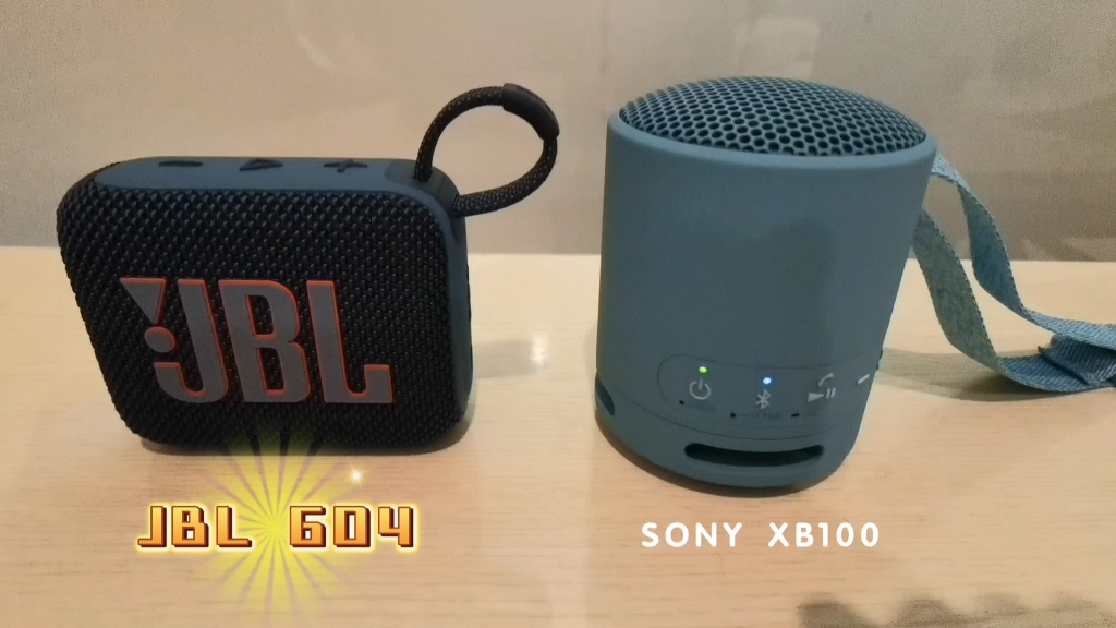 蓝牙音响对比:jbl go4 vs sony srs xb100