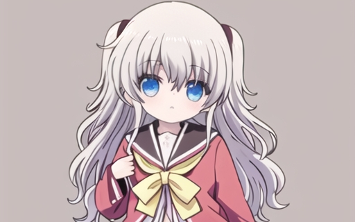 ai绘图-友利奈绪-charlotte