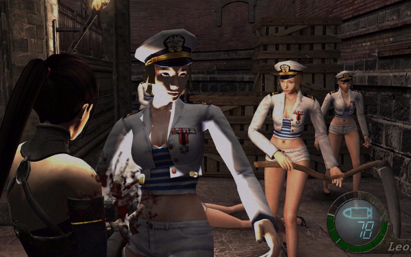 生化危机4hd重制版doa死或生mod心忍者装