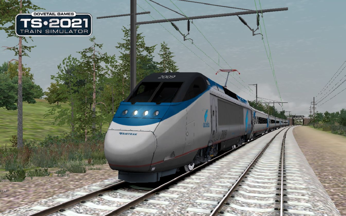 模拟火车2021 东北走廊 #1:迷惑扣分 驾驶阿西乐特快列车前往巴尔的摩