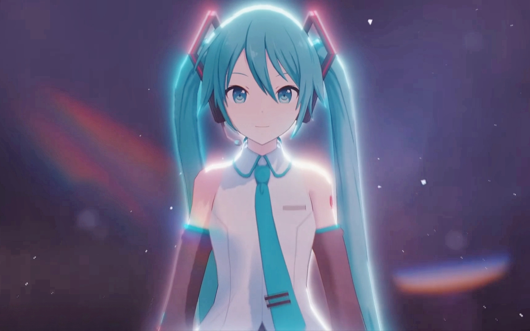 初音未来唱歌图片