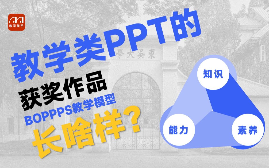 [图]PPT分享｜高校课程思政比赛获奖案例｜boppps做成导航栏