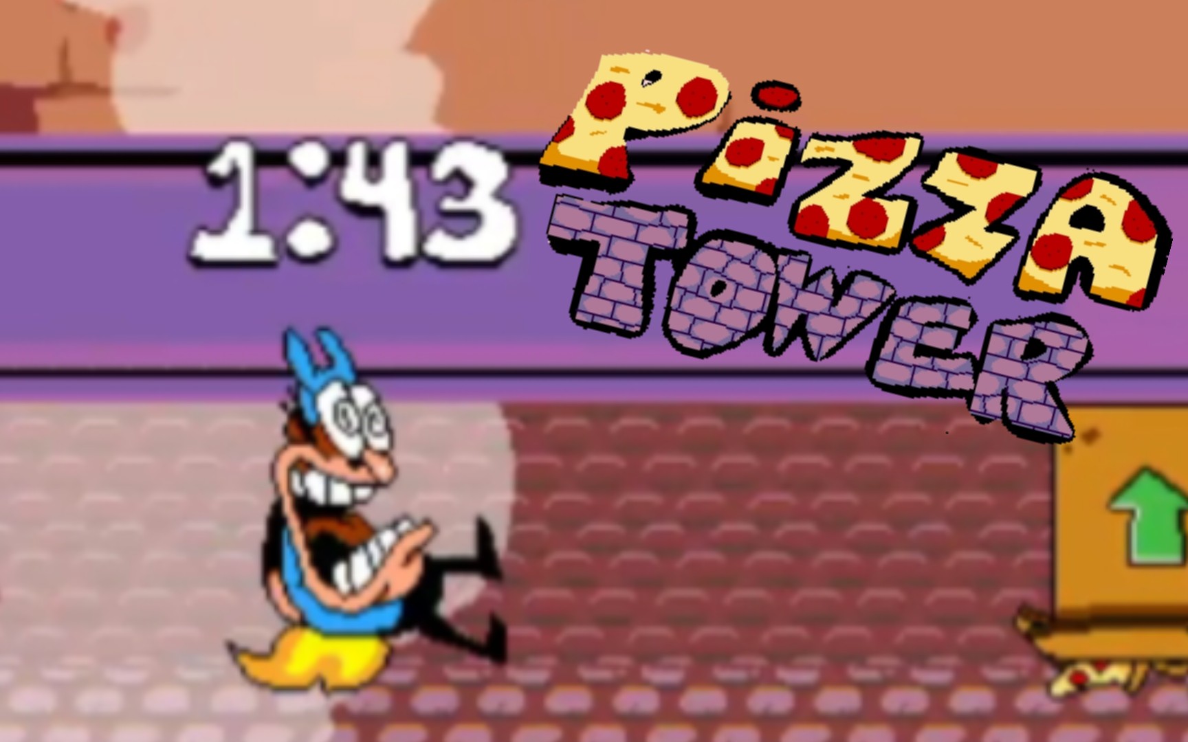 (披薩塔)pizza tower手機測試版第三關