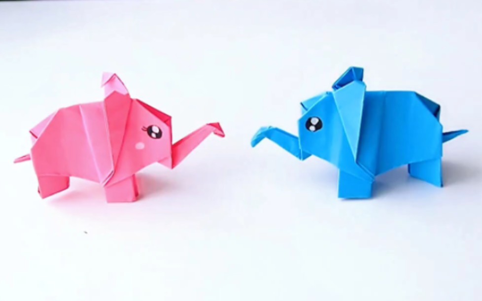 简单手工做大象