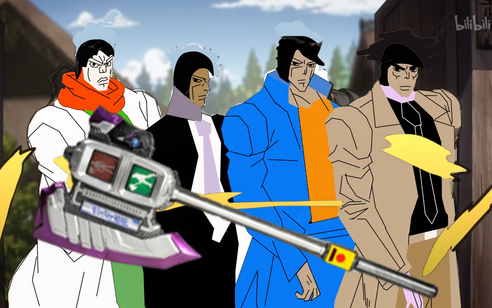 四大孝子-精神状态遥遥领先-有意思-哔哩哔哩视频