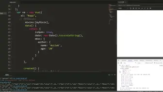16《Vue 入门教程》Vue 混入 mixin 二